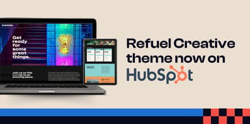 Refuel's new HubSpot pages 