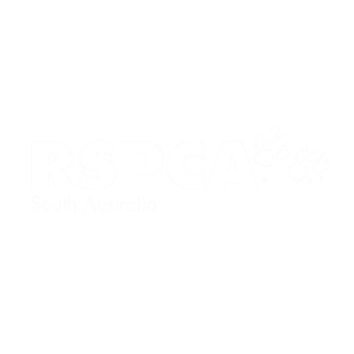 RSPCA South Australia Logo White