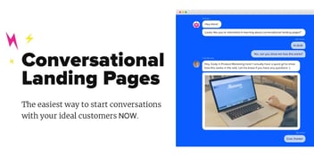Drift conversational landing pages
