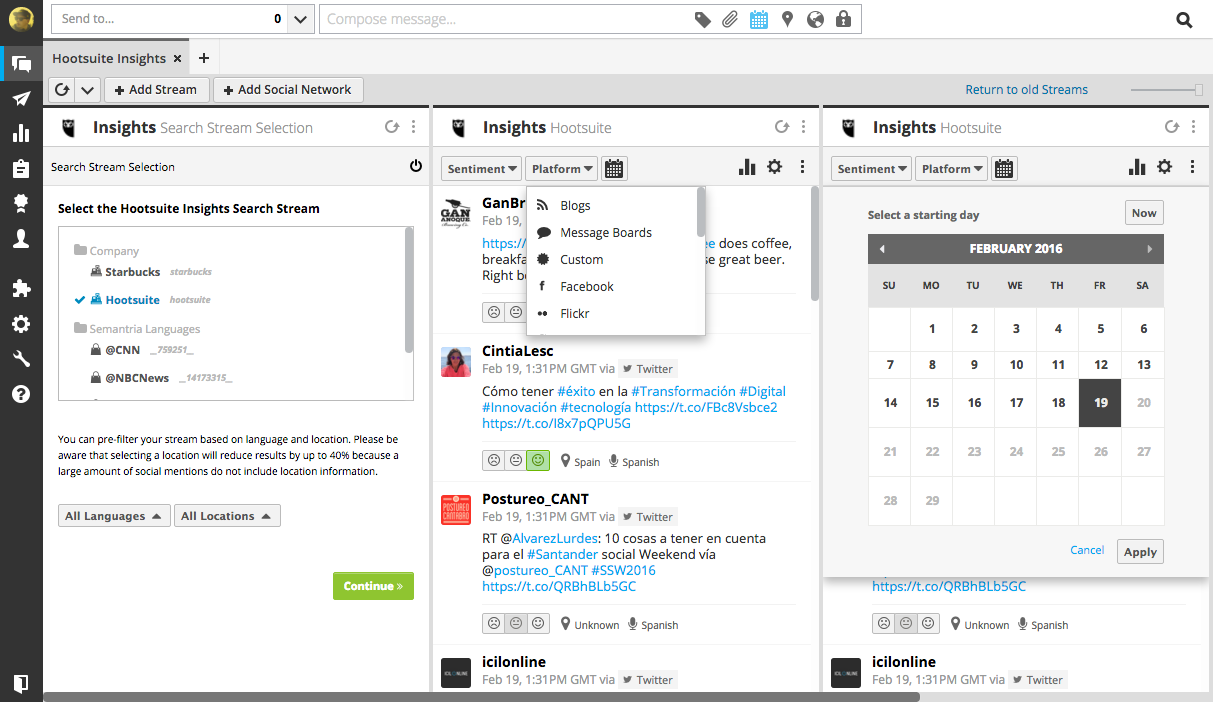 Hootsuite insights