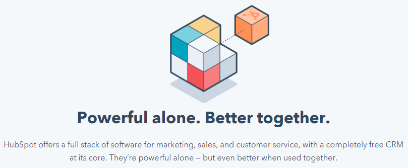 HubSpot Powerful Alone Better Together