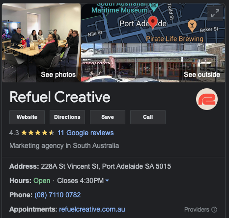 Refuel Google My Business
