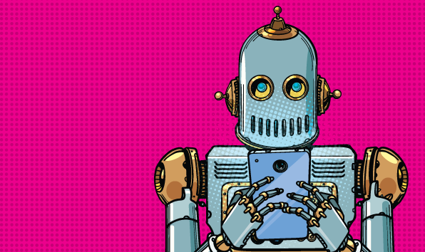 Automated marketing robot