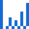 Refuel - Icon - Graph Blue Refuel - Icon - Graph Blue