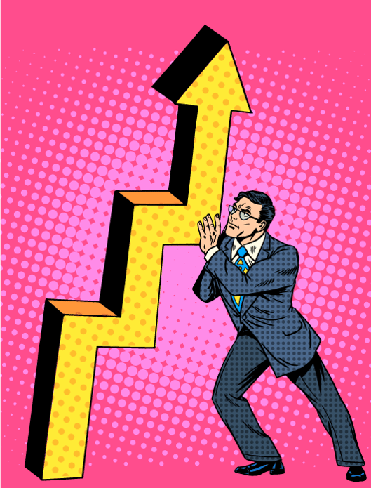 Upwards Arrow Lifted - Taller