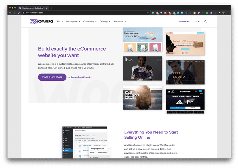 WooCommerce ecommerce platform