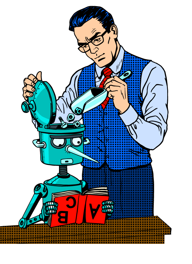 filling robot head