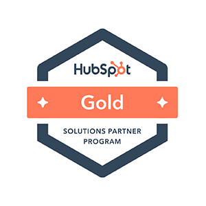 Hubspot Gold Solutions Partner Badge