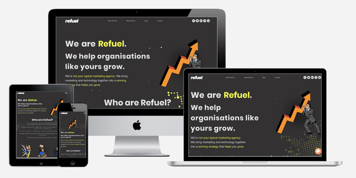 New Refuel Website Built in HubSpot COS