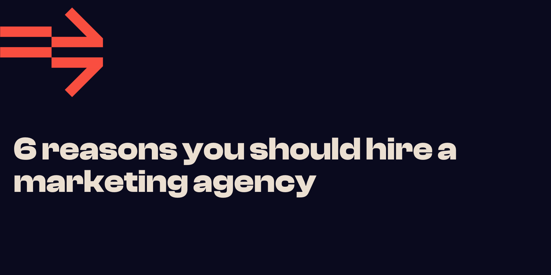 Six reasons you should hire a digital marketing agency 