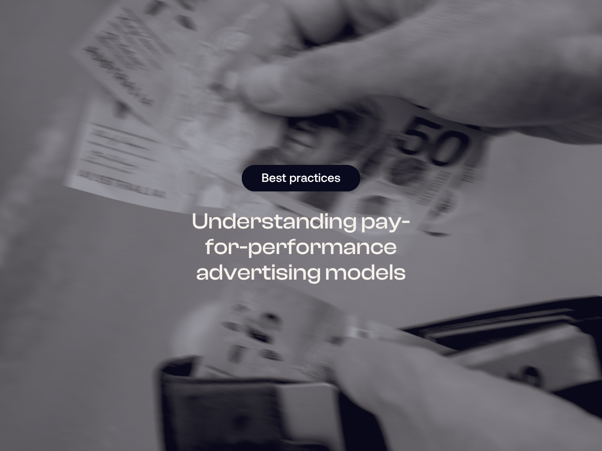 Paying for your performance