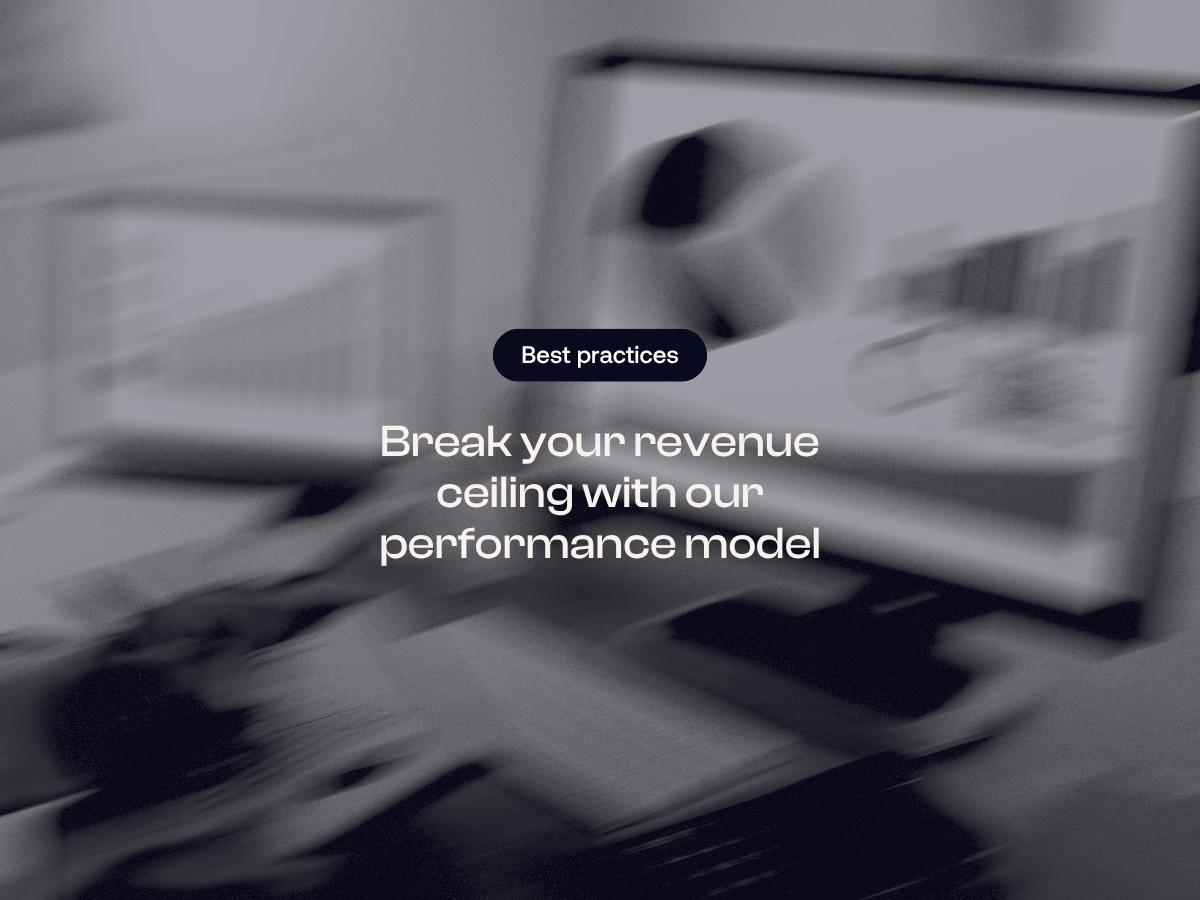pay-for-performance analytics on a computer