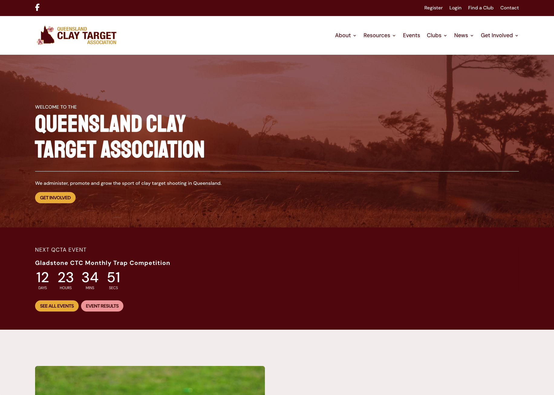 Queensland Clay Target Association redesigned website