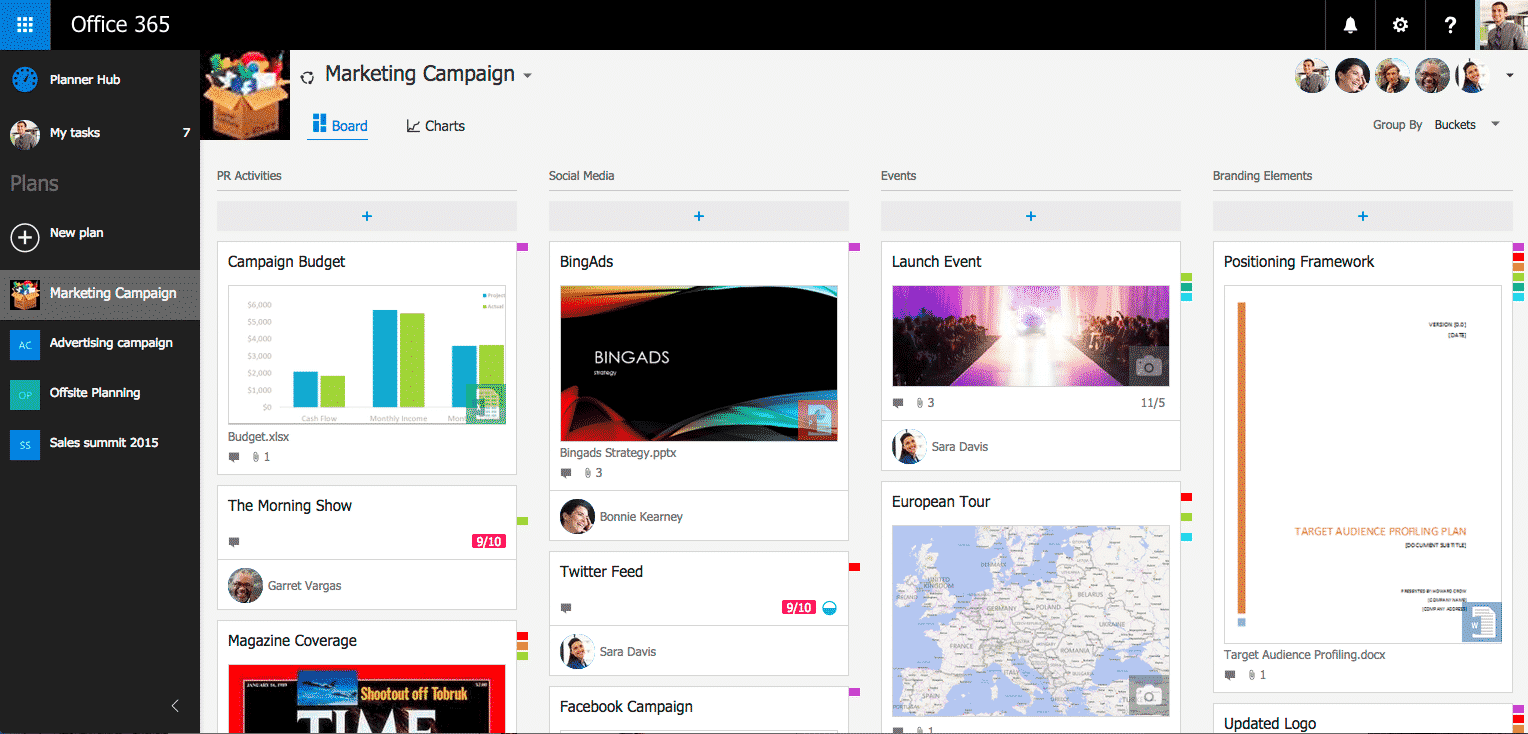 Microsoft Planner Project Management