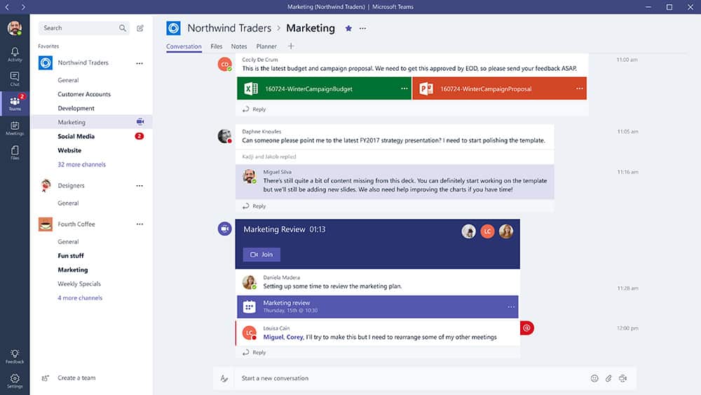 Microsoft Teams Discussion